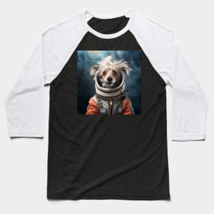 Astro Dog - Chinese Crested Baseball T-Shirt